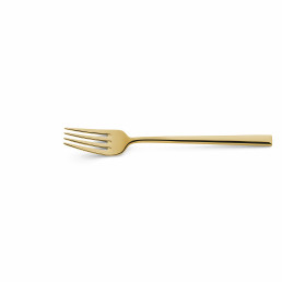 Metropole, Vorspeisen- / Dessertgabel 191 mm PVD gold