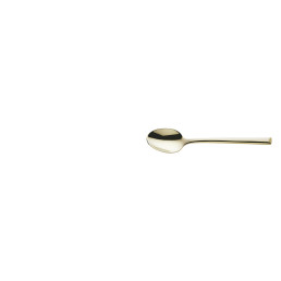 Metropole, Mocca- / Espressolöffel 115 mm PVD champagner