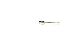 Metropole, Mocca- / Espressolöffel 115 mm PVD champagner