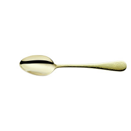Sierra, Menülöffel 207 mm gehämmert PVD champagner