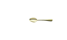 Sierra, Kaffeelöffel 144 mm gehämmert PVD champagner