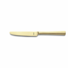 Ventura, Vorspeisen- / Dessertmesser Vollheft 211 mm PVD gold