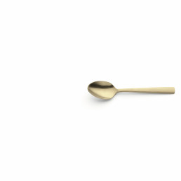 Ventura, Mocca- / Espressolöffel 108 mm PVD gold