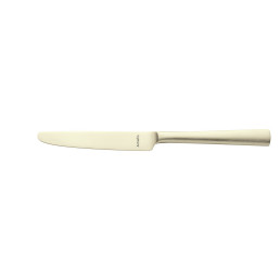 Ventura, Menümesser Vollheft 225 mm PVD champagner