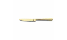 Ventura, Vorspeisen- / Dessertmesser Vollheft 211 mm PVD gold
