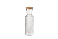 Glaskaraffe 90 mm / 1,00 l mit Deckel aus Kork