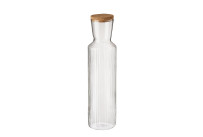 Glaskaraffe 90 mm / 1,50 l mit Deckel aus Kork