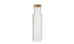 Glaskaraffe 90 mm / 1,50 l mit Deckel aus Kork
