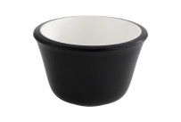 Mini, Dipschälchen 6er Set 0,04 l / ø 60 mm weiß / schwarz
