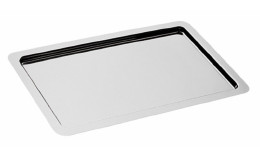 GN-Tablett GN 1/2 325 x 265 x 15 mm glatter Rand hochglanzpoliert