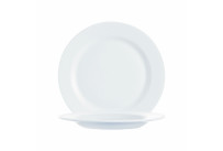 Intensity White, Teller flach ø 255 mm weiß
