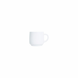 Intensity White, Baril Tasse stapelbar 0,19 l weiß