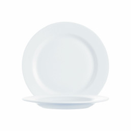 Intensity White, Teller flach ø 240 mm weiß