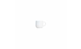 Intensity White, Baril Tasse stapelbar 0,09 l weiß