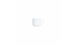 Intensity White, Baril Tasse stapelbar 0,19 l weiß