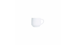 Intensity White, Baril Tasse stapelbar 0,25 l weiß