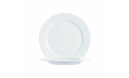 Intensity White, Teller flach ø 240 mm weiß