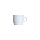 Restaurant White, Tasse stapelbar ø 77 mm / 0,22 l