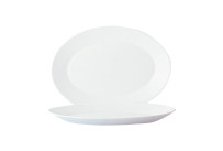 Restaurant White, Platte oval 295 x 209 mm