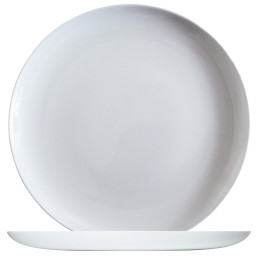 Solutions, Pizzaplatte rund 320 mm uni weiß