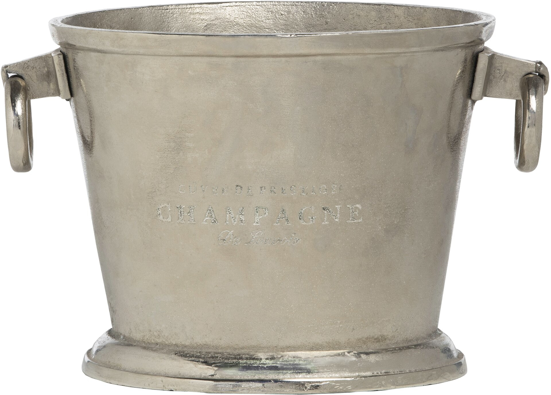 Champagnerkühler Vintage 320 x 320 x 250 mm Aluminium