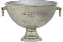Champagnerkühler Vintage 470 x 470 x 390 mm Aluminium
