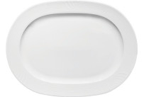 Carat, Platte oval mit Fahne 360 x 267 mm