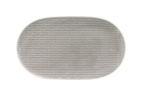 Scope Glow Gray, Coupplatte oval 325 x 188 mm / Relief