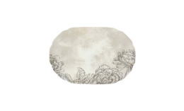 Create Decorations, Coupplatte oval 328 x 220 mm Relief Reverie