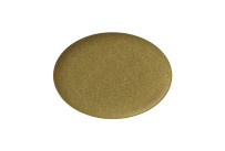 Pearls, Coupplatte oval 330 x 240 mm olive