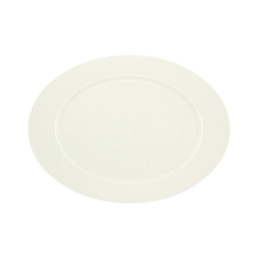 Pearls, Platte oval Fahne 330 x 244 mm light