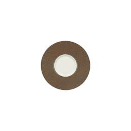 Pearls, Kombi-Untertasse rund ø 160 mm metallic gold