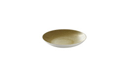 Pearls, Coupteller tief ø 240 mm / 1,00 l olive
