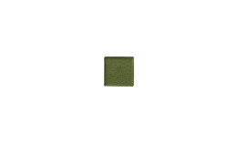 Pearls, Coupteller flach quadratisch 88 x 88 mm grün