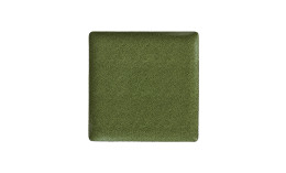 Pearls, Coupteller flach quadratisch 270 x 270 mm grün