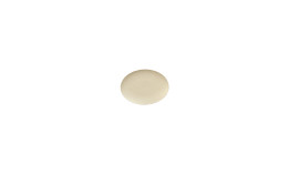 Pearls, Coupplatte oval 118 x 88 mm champagne
