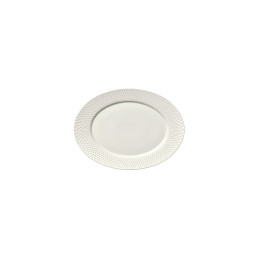Purity Reflections, Platte oval Fahne Relief 181 x 132 mm