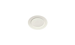 Purity Reflections, Platte oval Fahne Relief 181 x 132 mm