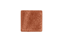 Sandstone, Teller flach quadratisch 215 x 215 mm orange