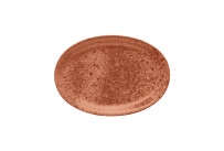 Sandstone, Platte oval 323 x 228 mm orange