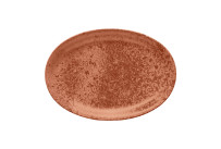 Sandstone, Platte oval 372 x 265 mm orange