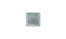 Sandstone, Teller flach quadratisch 152 x 152 mm gray