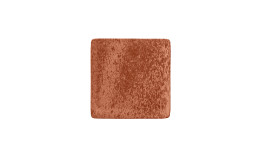 Sandstone, Teller flach quadratisch 215 x 215 mm orange