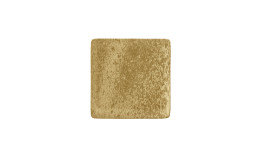 Sandstone, Teller flach quadratisch 215 x 215 mm dark yellow
