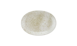 Sandstone, Platte oval 323 x 228 mm beige