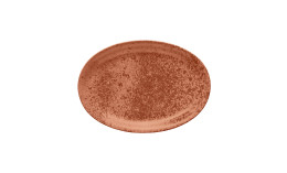 Sandstone, Platte oval 323 x 228 mm orange