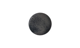 Sandstone, Coupteller flach rund ø 202 mm black
