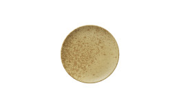 Sandstone, Coupteller flach ø 229 mm dark yellow