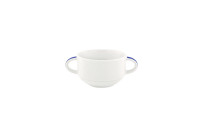 Donna Senior, Suppentasse stapelbar Relief ø 99 mm / 0,28 l dunkelblau