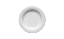 Dialog Invita, Spezialteller tief mit Fahne ø 230 mm / 0,40 l weiß